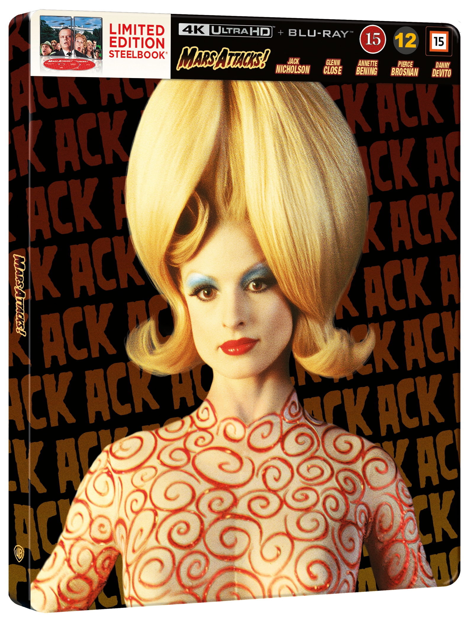 Mars Attacks! Steelbook 2-disc (4K UHD + BD)