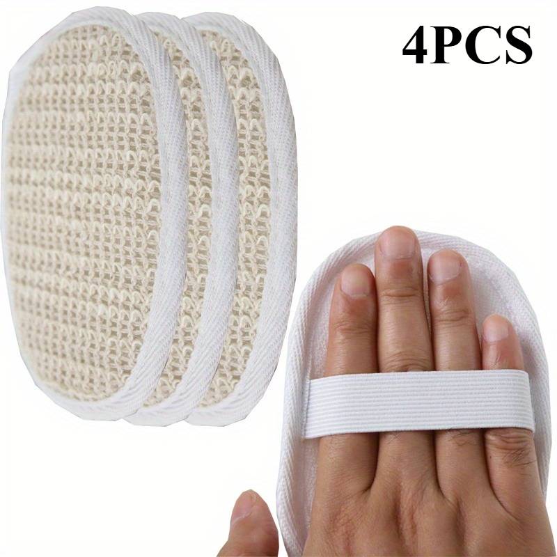 4pcs Set Deep Exfoliating Body Scrubber, Unisex Body Skin Cleansing Exfoliator, Loofah Towel For Removing Dead Skin