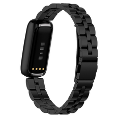 Fitbit Luxe Rem i sort rustfrit stål