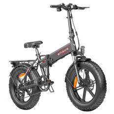 ENGWE EP-2 Pro Folding Electric Bike, 250W Motor 20*4.0 inch Fat Tire 48V 13Ah Battery 25km/h Max Speed 120km Range - Black