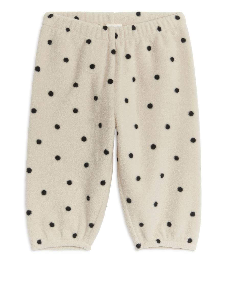 ARKET Fleece Sweatpants -White, 50/56