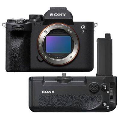Sony Alpha 7 IV (ILCE-7M4) + batterigreb VG-C4EM