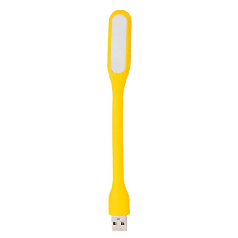 Boklampa USB LED 1.2W Bärbar - Gul