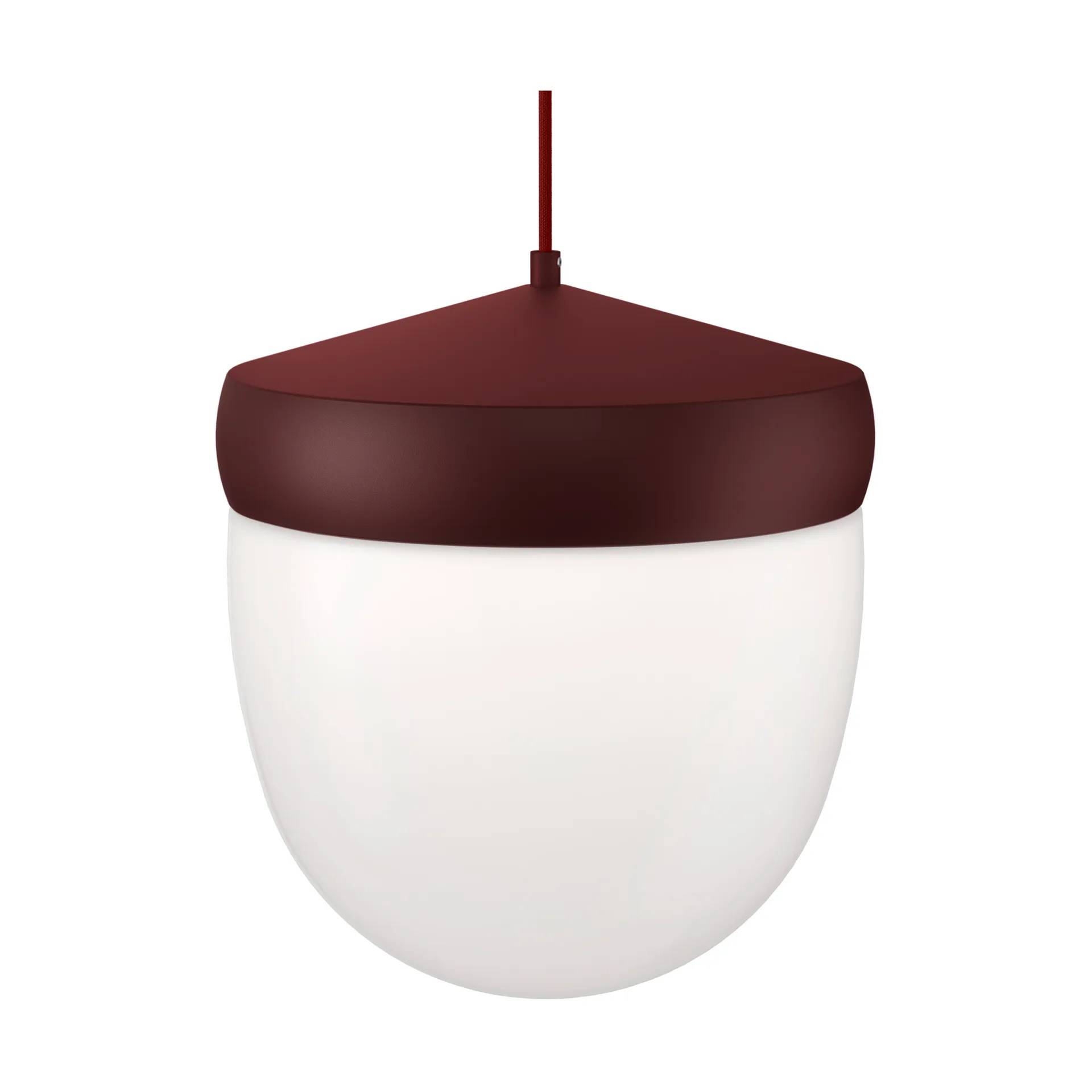 Noon Pan pendel frostad 30 cm Bordeauxröd-mörkröd