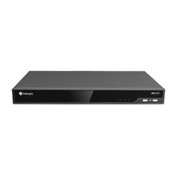 Milesight NVR, 16 kanals, 16 x PoE, 2 x 3,5"sATA