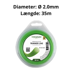 Ryobi Græstrimmer Trimmertråd 2.0mm Ø - 35m