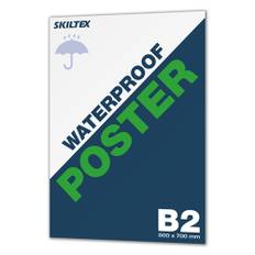 Udendørs vandfast 50x70 cm plakat inkl. print  - Med hurtig levering