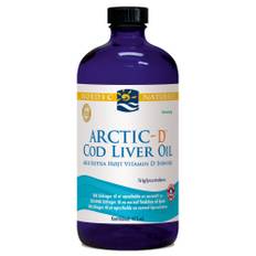 Nordic Naturals Arctic-D Cod Liver Oil med citronsmag 473 ml