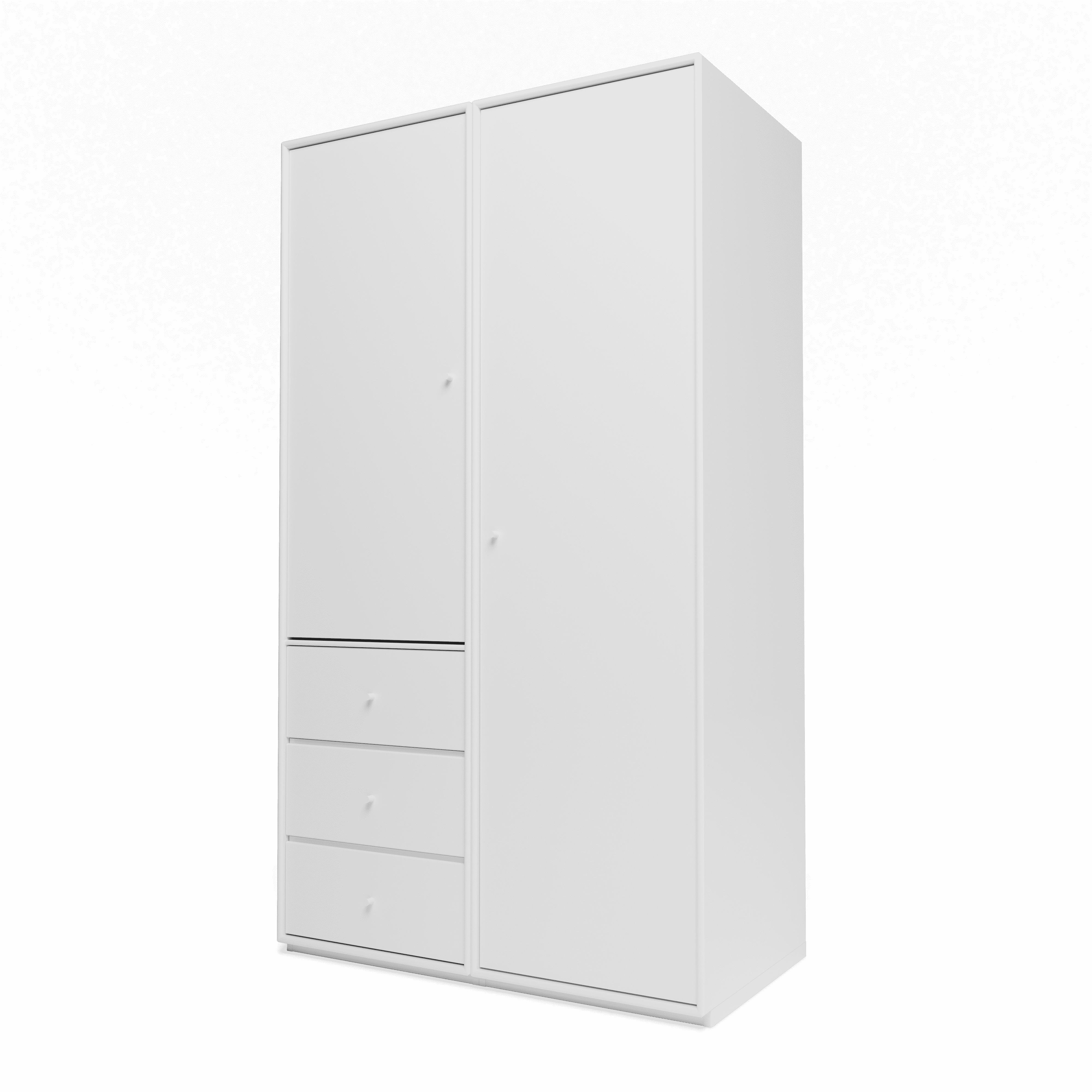 Attire III garderobe, inkl. sokkel 3 cm fra Montana Snow - Jacobsen Plus