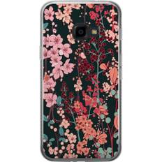 Samsung Galaxy Xcover 4 Gennemsigtigt Telefoncover Blommor