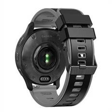 För Garmin vivomove Trend / Luxe / Style Replacement Watch Armband 20 mm Dubbelfärgad silikonarmband