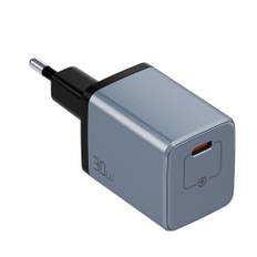 NEXTBATT 30W GaN USB-C hurtigoplader – sort/grå