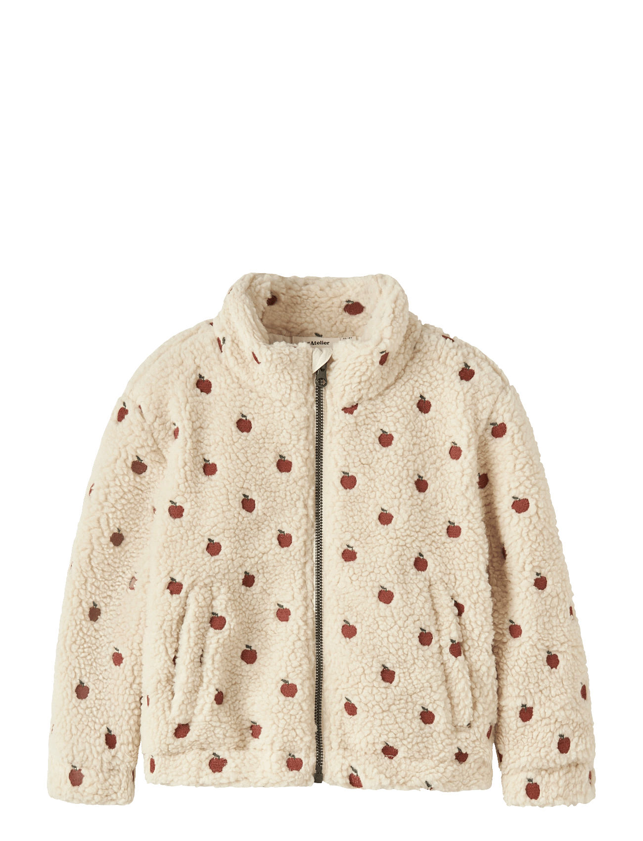 Lil'Atelier Nmfnalo Sia Sherpa Loose Jacket Lil - Cream - 92