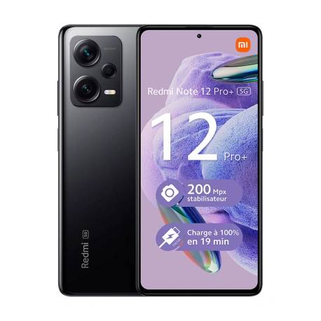 Xiaomi Redmi Note 12 Pro Plus 256 Gb Svart