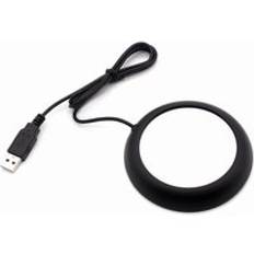 Protable usb trä korn kopp varmare värme dryck mugg matta hålla dryck varm värmare muggar underlägg - matt svart