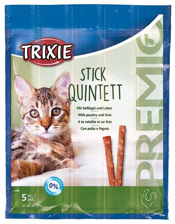 Kattgodis Quintett Fågel & Lever 5x5 g