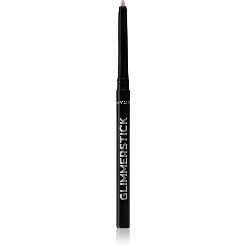 Avon Glimmerstick Glimmer Lipliner og læbeblyant Med C- og E-vitamin Skygge Pink Cashmere 0,35 g - 0.35 g