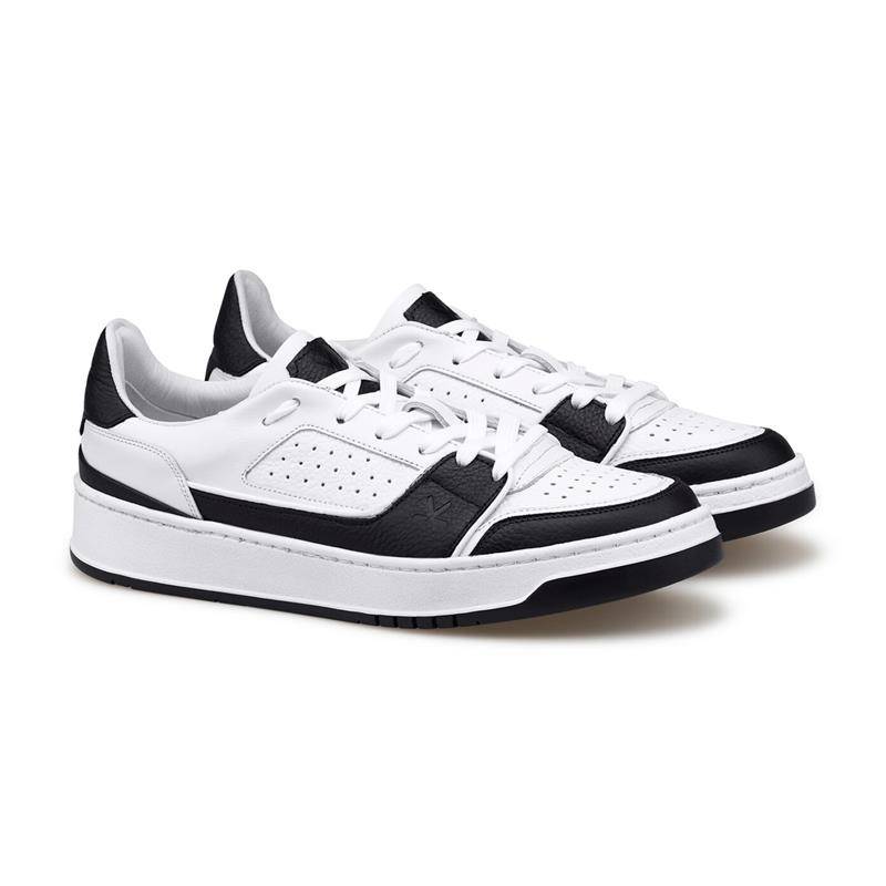 LLOYD EVER-LOW Herre Sneaker BLACK/WHITE Str. 41.