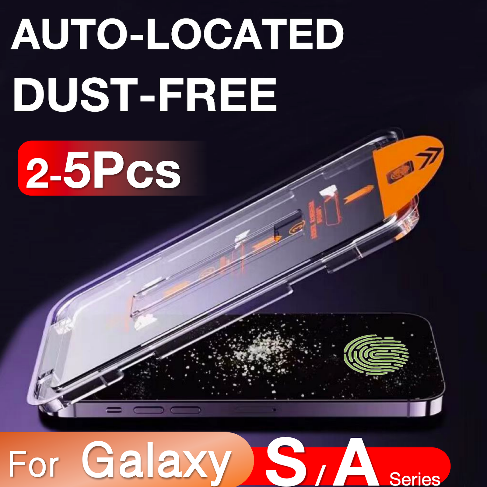 2-5Pcs For Samsung Galaxy S26 S25 S24 Ultra S23 S22 S21 Plus A36 A25 A15 A35 A26 A16 A55 A56 5G Screen Protector Tempered Glass