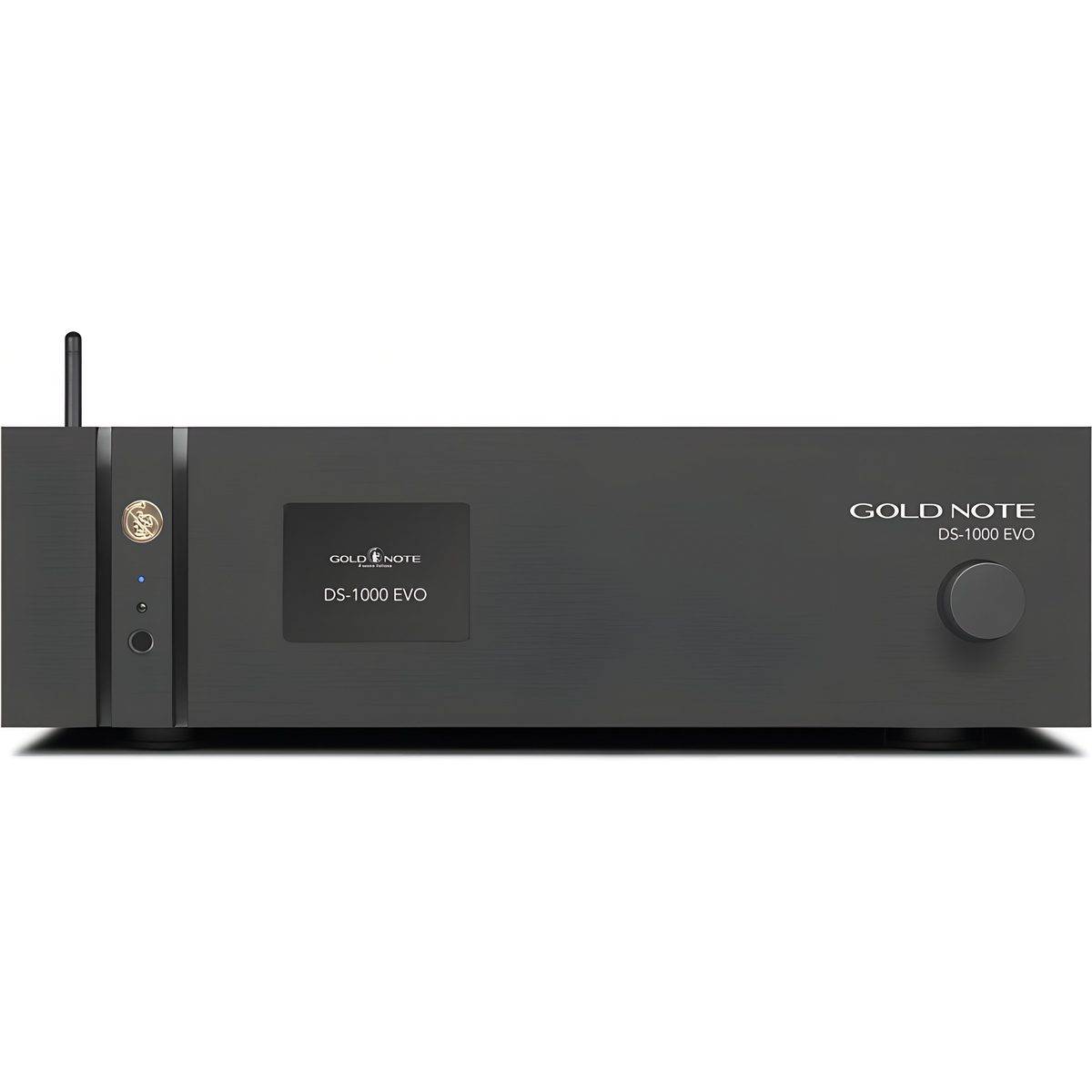 Gold Note DS-1000 EVO LINE svart - Nätverksljudspelare, Wi-Fi, Bluetooth, AirPlay, DLNA