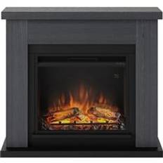 Tagu Frode Electric Fireplace - Ash Grey Complete Suite UK Plug