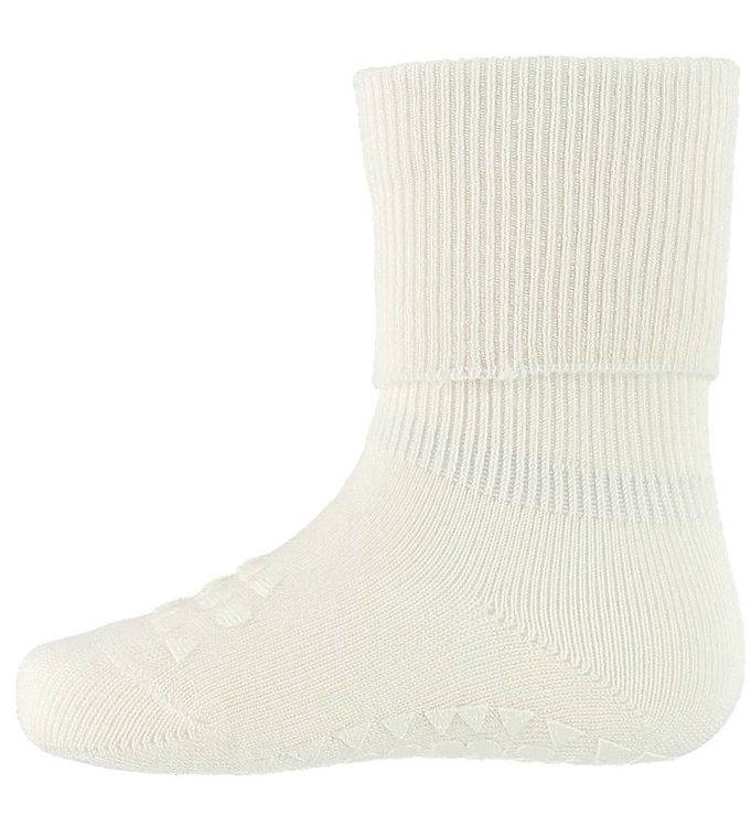 GoBayby Skridsikre Strømper - Uld - Snowflake - GoBabyGo - 27/30 - Strømper