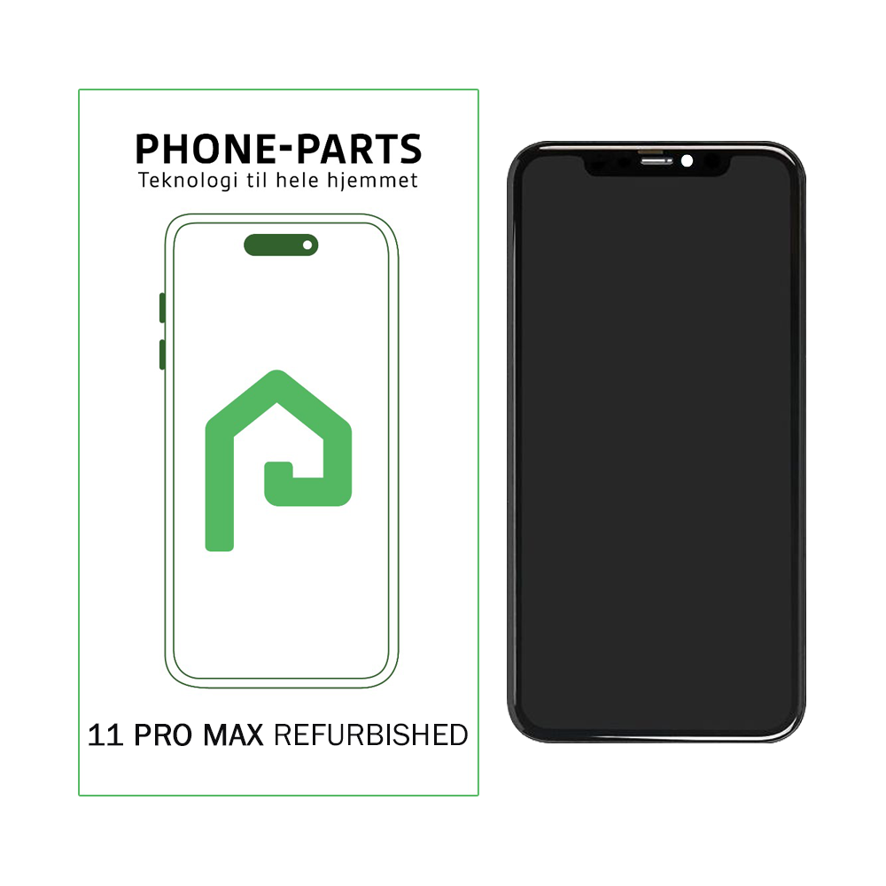 iPhone 11 Pro Max skærm - Original OLED (Refurbished)