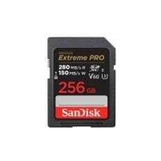 SanDisk Extreme Pro - Flash-minneskort - 256 GB - Video Class V60 / UHS-II U3 / Class10 - SDXC UHS-II