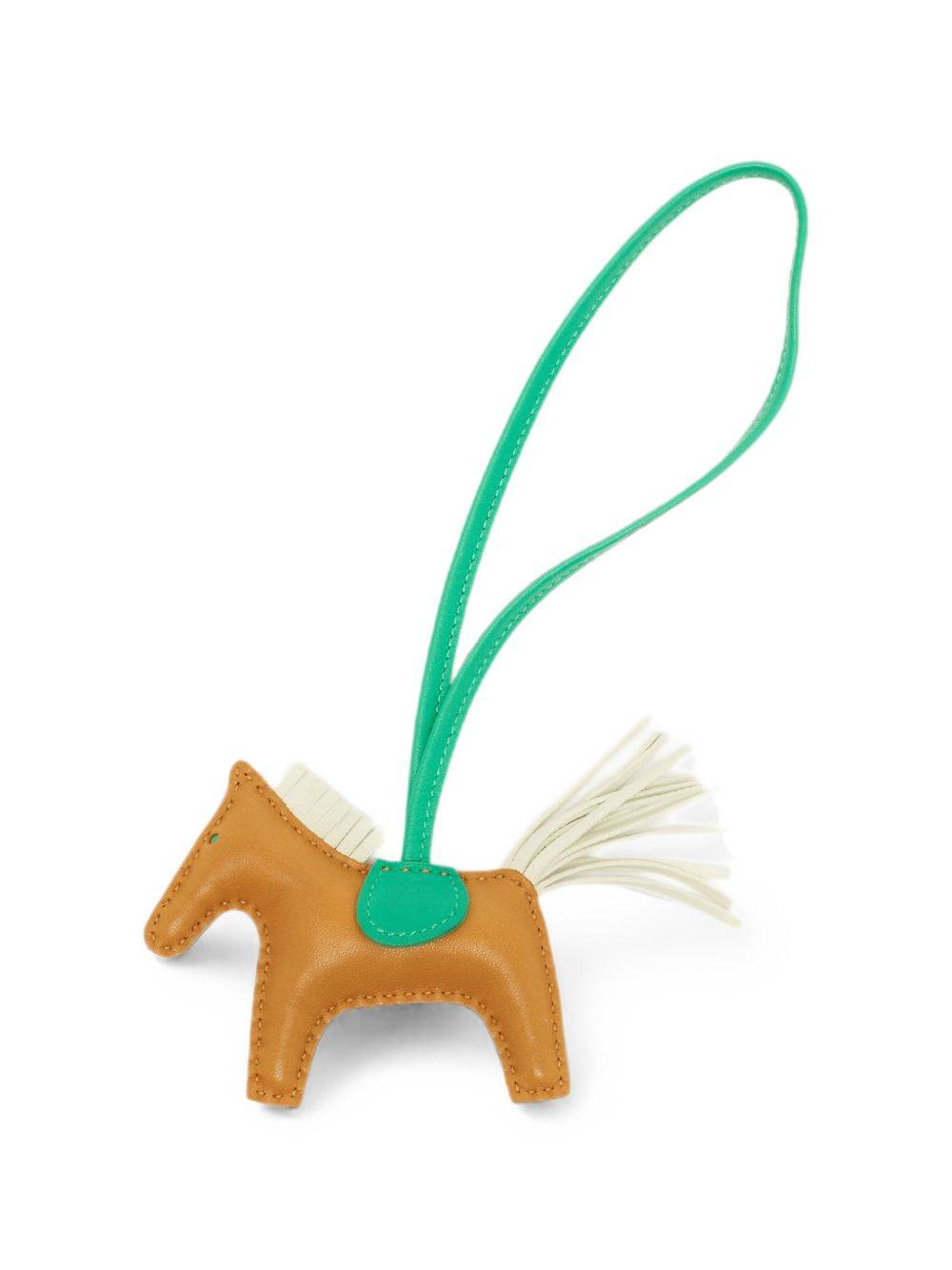 Hermès Pre-Owned - PM GriGri Rodeo bag charm - dam - kalvskinn - one size - Brun