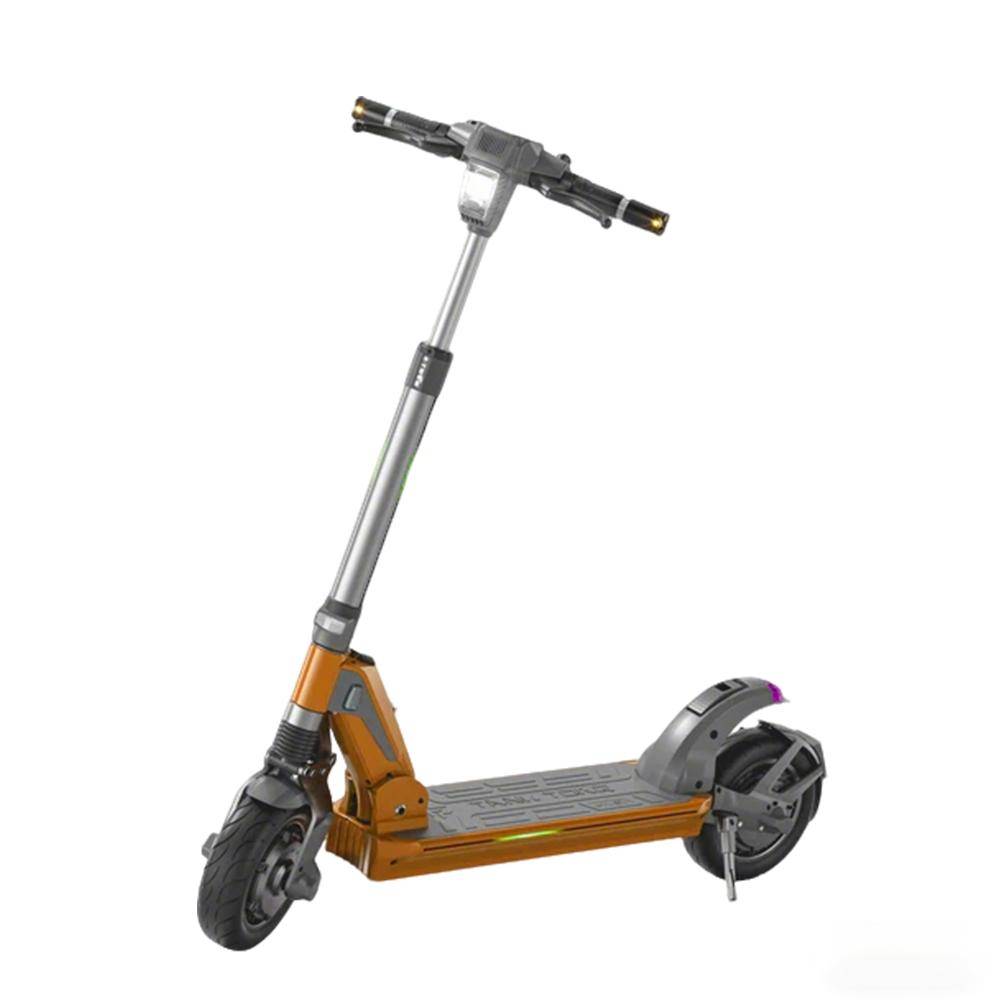 TankTorq TK2 Dubbelmotorig Elsparkcykel, 9 Slanglösa Däck, APP-kontroll orange