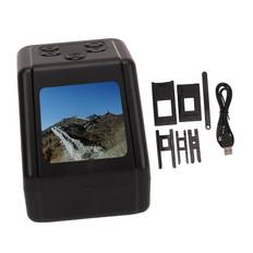 Film Scanner 2in Screen Slide Scanner Convert 135 126 110 8mm Slides to 22MP JPG Digital Photo
