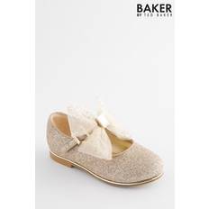 Baker By Ted Baker Mädchen Glitzernde Mary-Jane-Schuhe mit Schleife