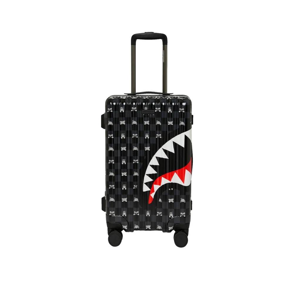 SPRAYGROUND Grå Peeking Character Check Kabinekuffert - Kufferter - Herre - Flerfarvet - ONE SIZE -