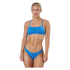 Nike W Racerback Bikini Set Es Pacific Blue, Female, Tøj, Badetøj, Svømning, Blå, M