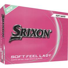 Srixon Soft Feel Lady (2025) Dame Golfbolde - Pure White