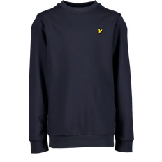 Lyle & Scott J Fly Fleece Crew Neck Sweatshirt Sweatshirts Dark Navy - 12-13