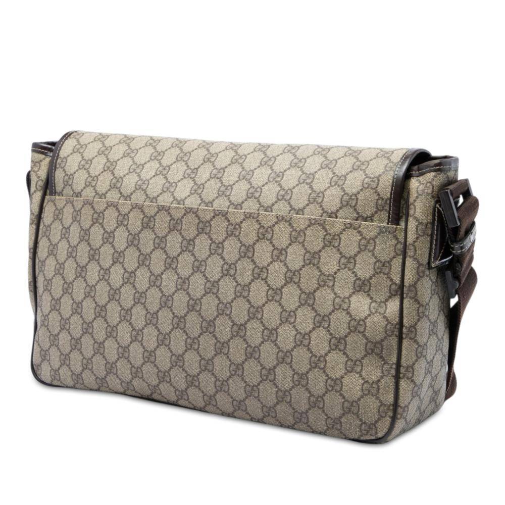 Gucci Vintage Crossbody Bag Stl.  - Beige (L 24cm x W 37cm x D 10cm)