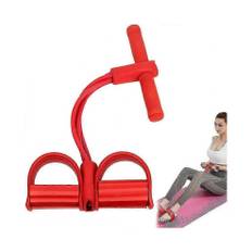 Multifunction Tension Rope Pedal Resistance Band Bodybuilding Expander Elastic Pull Rope Training Equipment Leg Exerciser Pull Rope Pedal Body Abdomin
