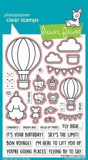 Lawn Fawn Dies - Fly High Lawn Cuts