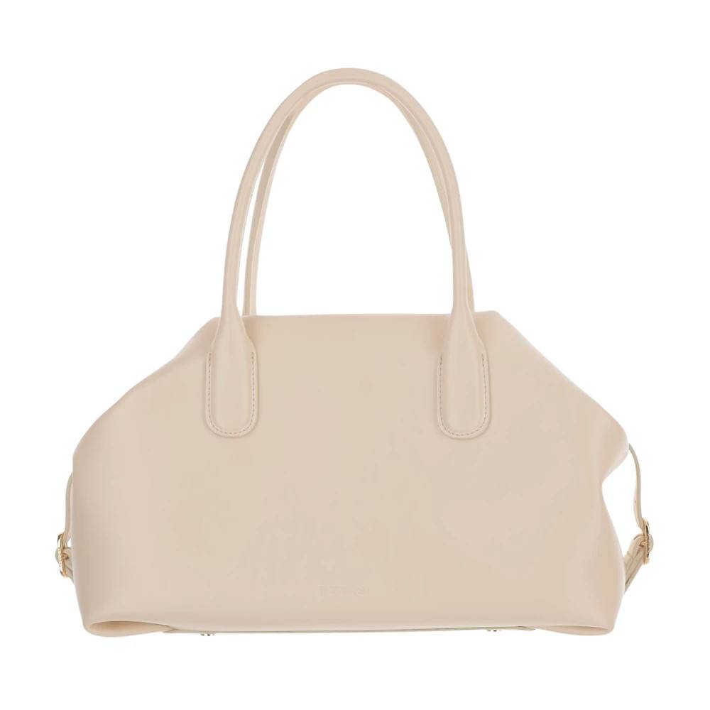 THEMOIRè Talia Vegansk Taske i Stof - Tasker - Dame - Hvid - ONE SIZE - Uld
