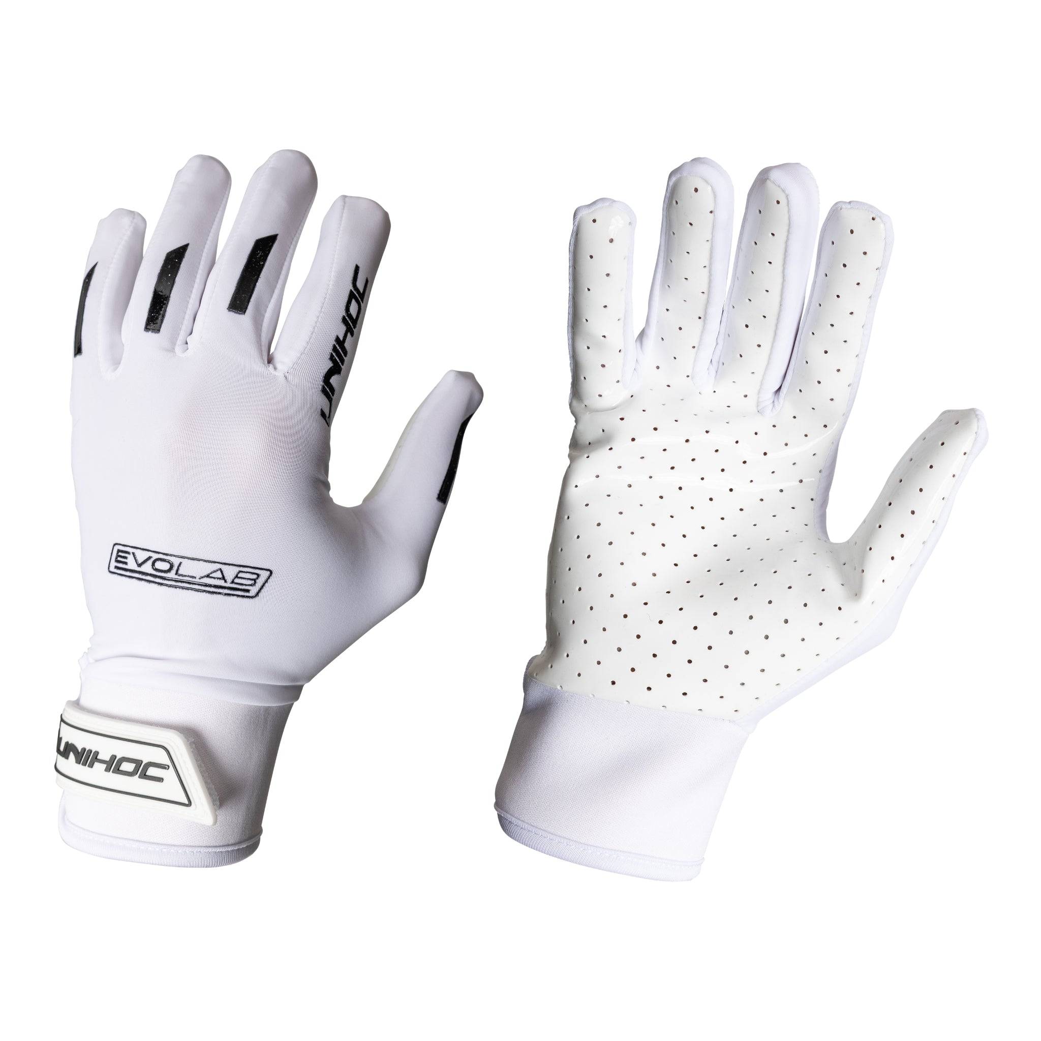Unihoc Målvaktshandskar EVOLAB Silicone White