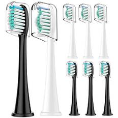 Rebeool 8 Stück Ersatzbürsten Kompatibel mit Philips Sonicare, Zahnbürstenaufsatz für Protective4500, 4500, 3100,Diamond 9000 Aufsteckbürste für täglich präzise Zahnreinigung