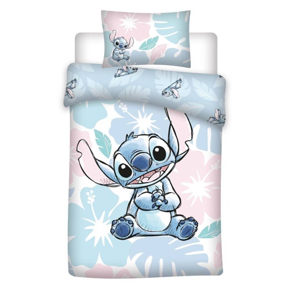 Disney Lilo and Stitch Pastell Barnbäddset 100×140 cm, 40×60 cm