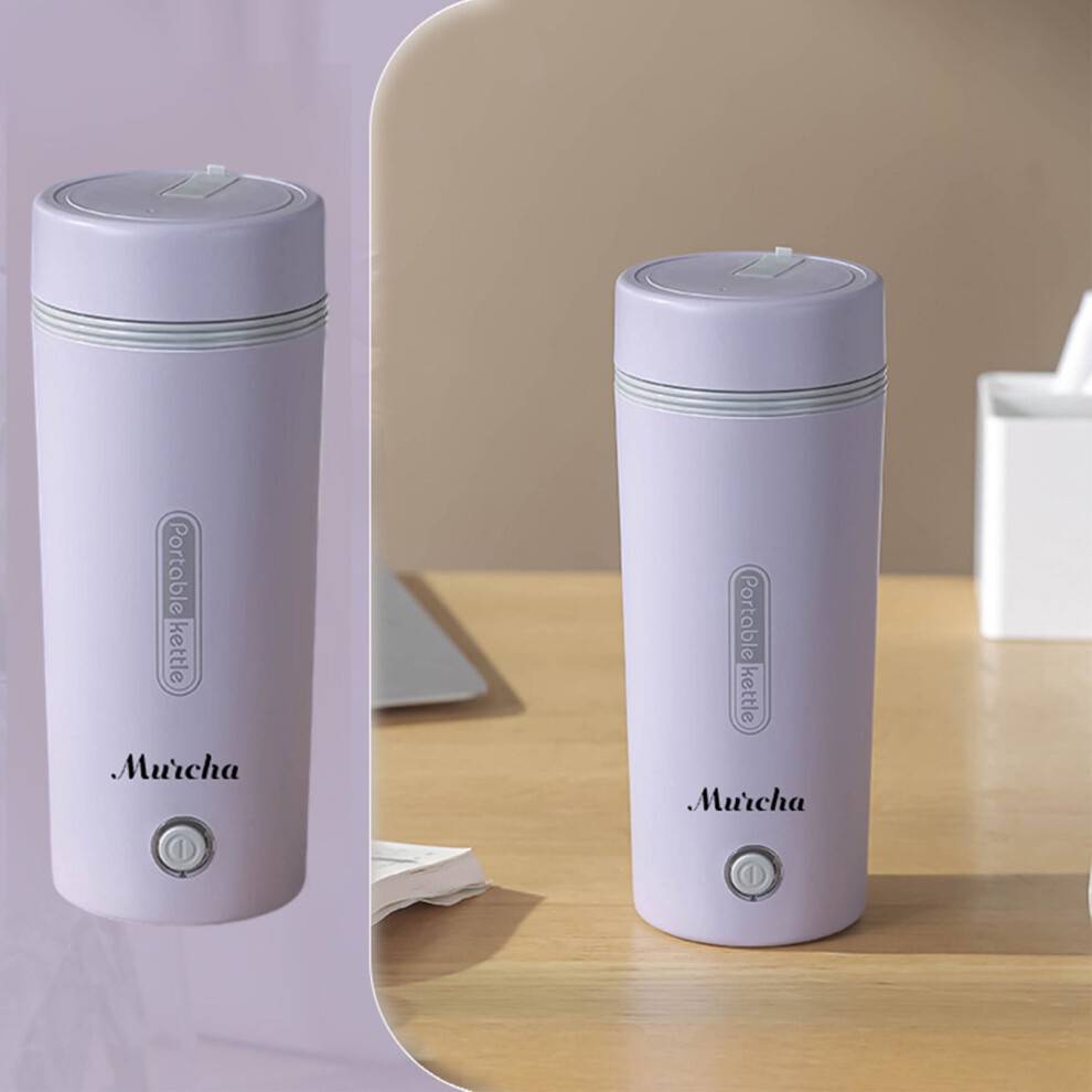 Jacenvly 3-i-1 bærbar elektrisk rejsekedel, hurtigkogende mini-bilkedel med automatisk slukning, tekande vandvarmer, fødselsdagsgave til kvinder