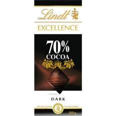 Lindt EXCELLENCE 70% Kakao Mörk Choklad 100g