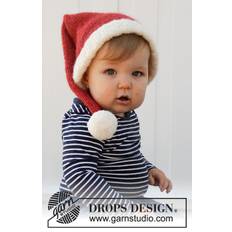 36-12 Sleepy Santa Hat by DROPS Design DOWNLOAD OPSKRIFTEN HER Strikket nissehue til baby i DROPS Air. Arbejdet strikkes i glatstrik og rib. Størrelse 0/1 mdr – 2 år. Tema: Jul. Se alle vores juleopskrifter her. .