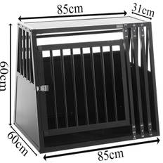 SafeCrate - XL Wide Low - Hundebur
