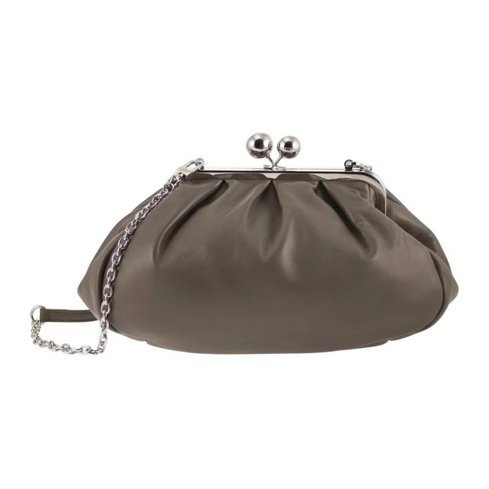 Max Mara Blød lammeskindstaske - Tasker - Dame - Brun - ONE SIZE -