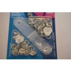 Prym jersey trykknapper 10mm, sølv