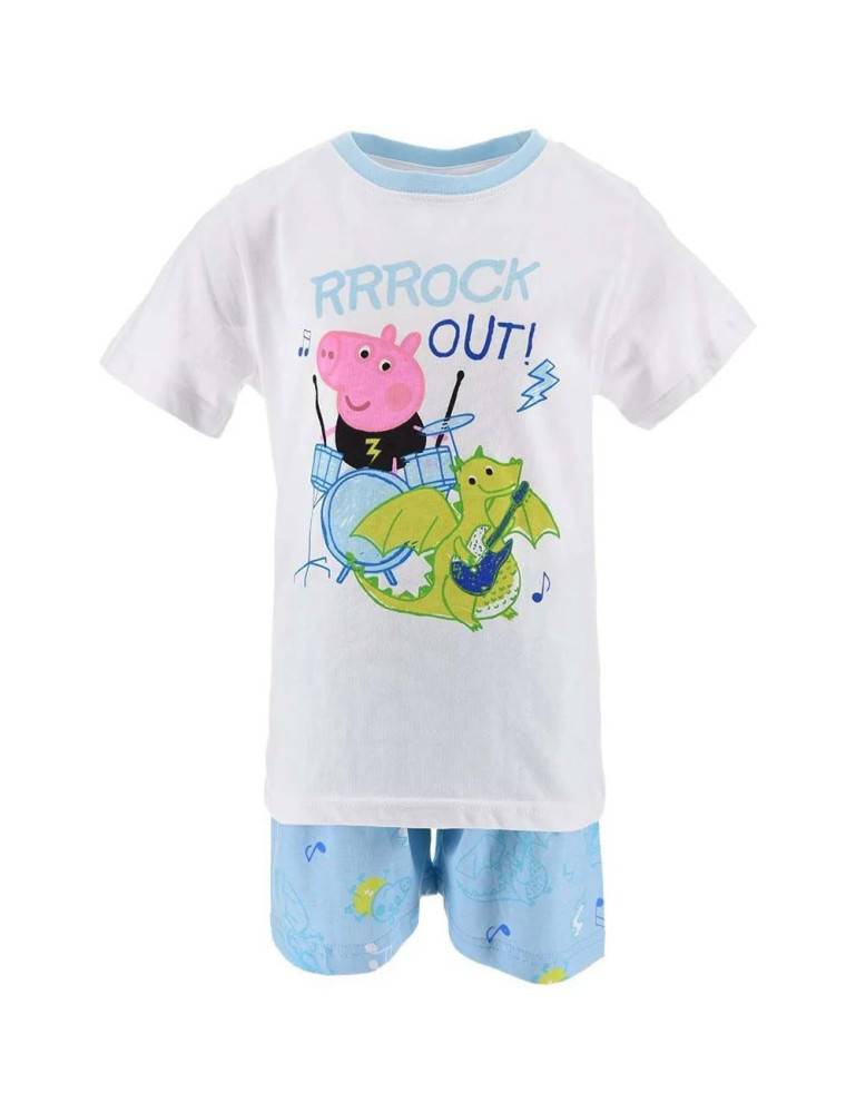 Greta Gris Kort Pyjamas Barn 116 cm – Rock Out!